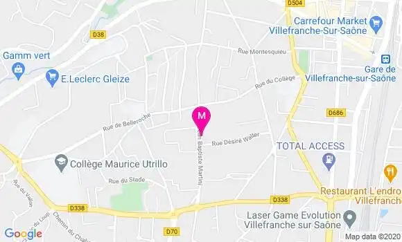 Localisation Dr Marie Rose Ferrier