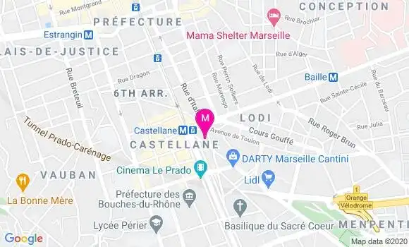 Localisation Dr Mireille Roccaserra