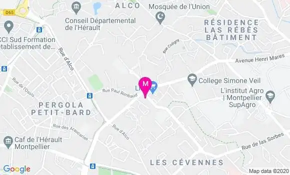 Localisation Dr Alix Santoni