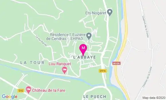Localisation Dr Jean Michel Moussant