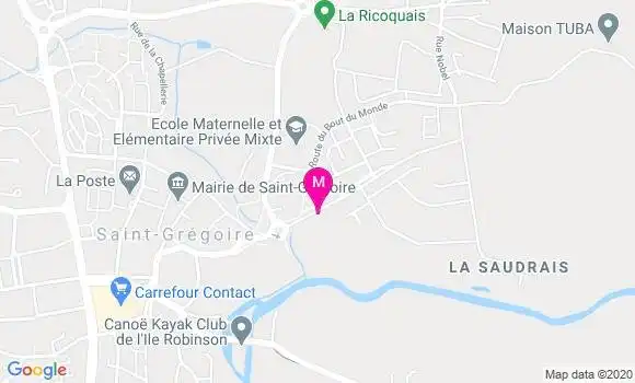 Localisation Dr Anne Céline Mayol