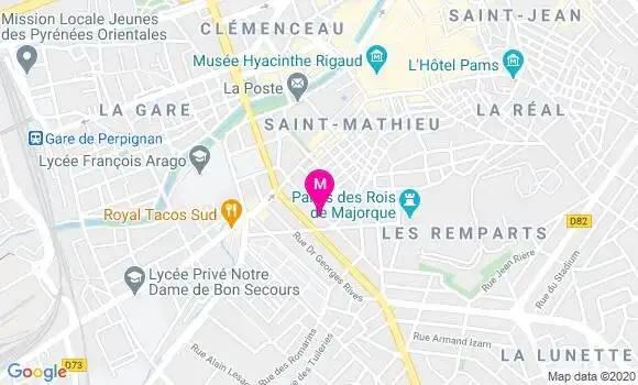 Localisation Dr Maryse Acevedo