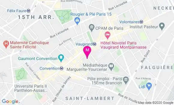 Localisation Dr Micheline Moyal Barracco