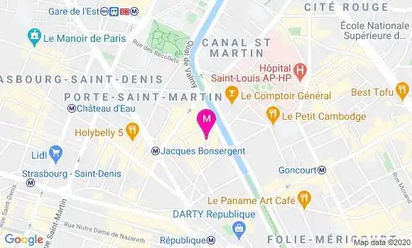 Localisation Dr Bernard Cardon
