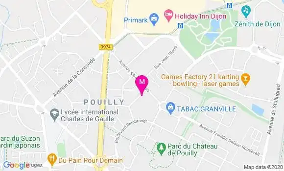 Localisation Dr Marie Pierre Fesquet