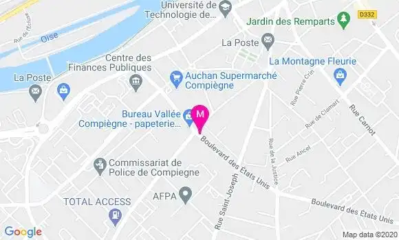 Localisation Dr Marielle Delbarre