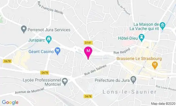 Localisation Dr Catherine Renaud