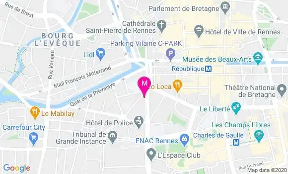 Localisation Dr Claire Perrier