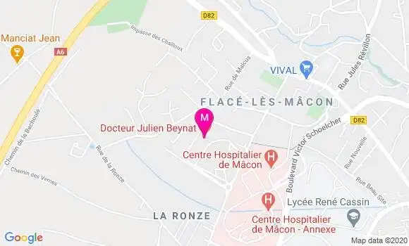 Localisation Dr Laurence Marchetti