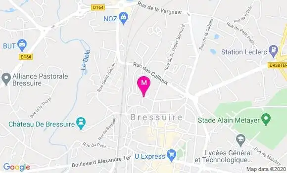 Localisation Dr Xavier Dupoiron