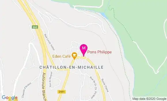 Localisation Dr Philippe Pons