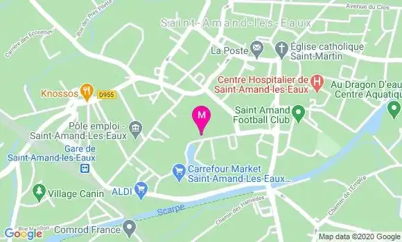 Localisation Dr Muriel Nouvelle