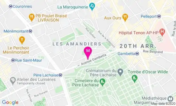 Localisation Dr Françoise Valladas