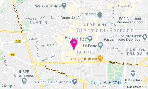 Localisation Dr Catherine Motreff