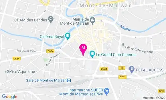 Localisation Dr Marie Noëlle Moreau