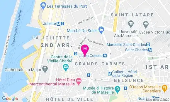 Localisation Dr Anne Charny