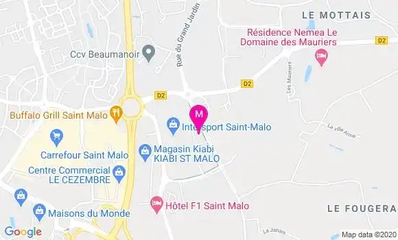 Localisation Dr Laurent Tisseau