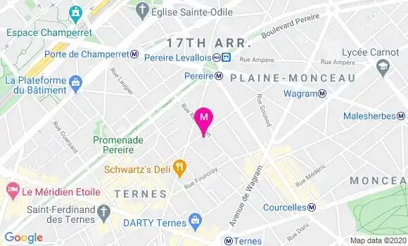 Localisation Dr Camille Frances
