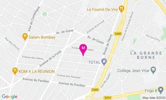 Localisation Dr Jean Pierre Carlier