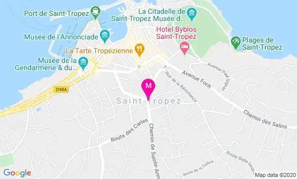 Localisation Dr Sylvie Graham