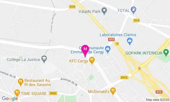 Localisation Dr Eric Gauthier