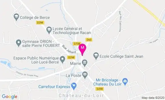 Localisation Dr Patricia Lafaye Huan