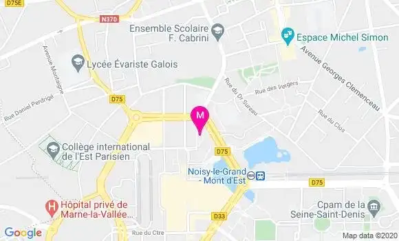 Localisation Dr Michel Cohen
