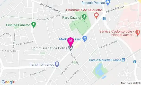 Localisation Dr Catherine Gautier
