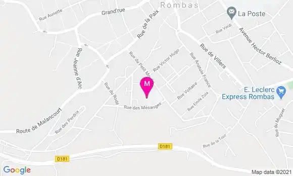 Localisation Dr Gabrielle Lienhard Spanu