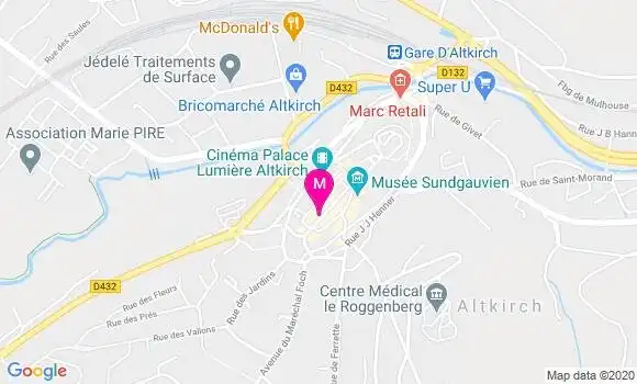 Localisation Dr Philippe Hild