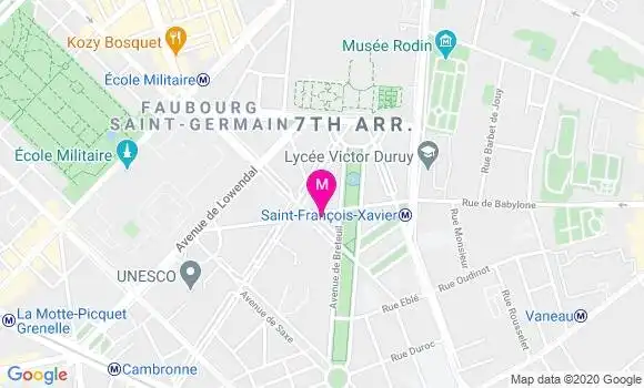 Localisation Dr Philippe Martinetti