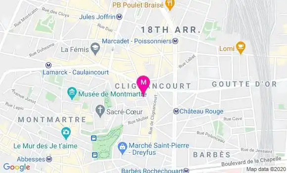 Localisation Dr Isabelle Herry