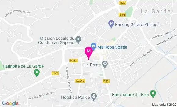 Localisation Dr Adeline Lancon Montcriol