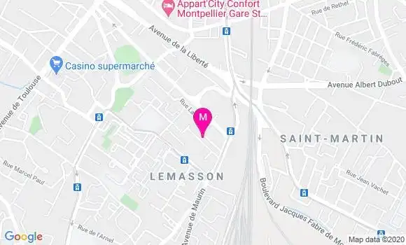 Localisation Dr Florence Weiss