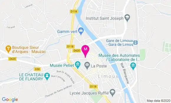 Localisation Dr Jacques Abet