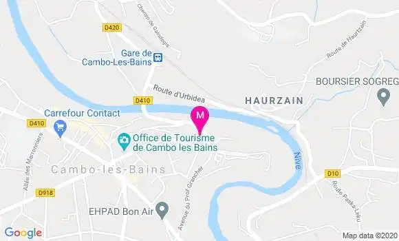Localisation Dr Pascale Pignede Vibert