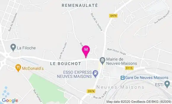 Localisation Dr Anne Bellut