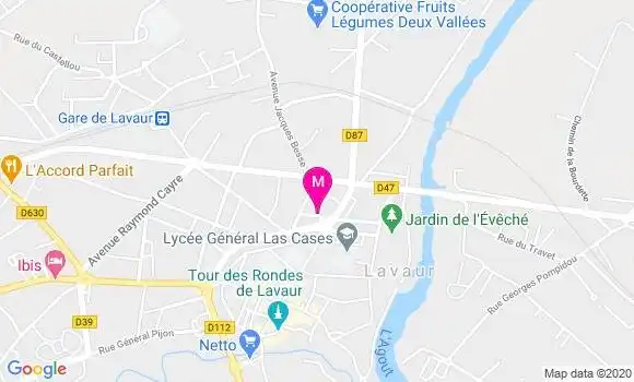 Localisation Dr Christelle Durieu
