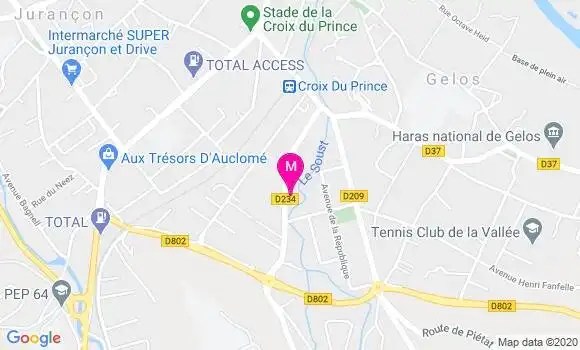 Localisation Dr Yann Perrin