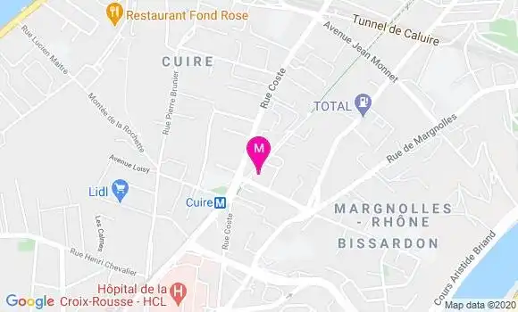 Localisation Dr Catherine Bernard Pouchelle
