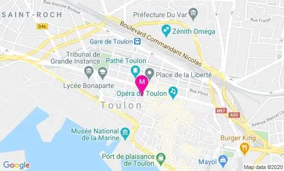 Localisation Dr Marie Christine Albenois
