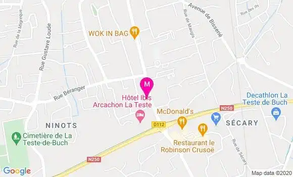 Localisation Dr Jean Christophe Mouline