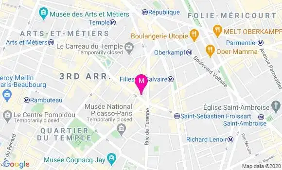 Localisation Dr Anne Robain