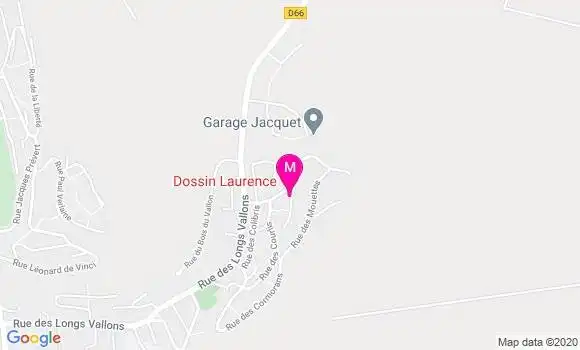 Localisation Dr Laurence Dossin