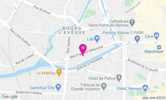 Localisation Dr Lamia Benkalfate