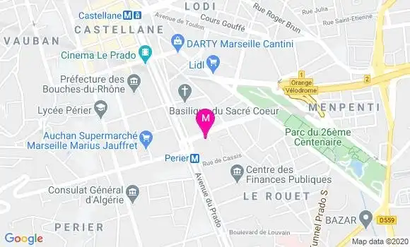 Localisation Dr Anne Le Pillouer Prost