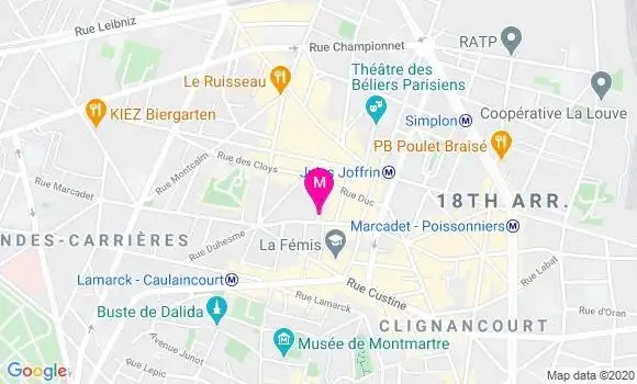 Localisation Dr Jean Baptiste Loubeyre