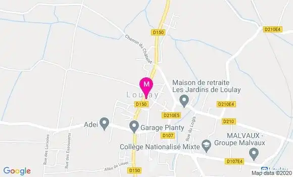 Localisation Dr Jacques Auger