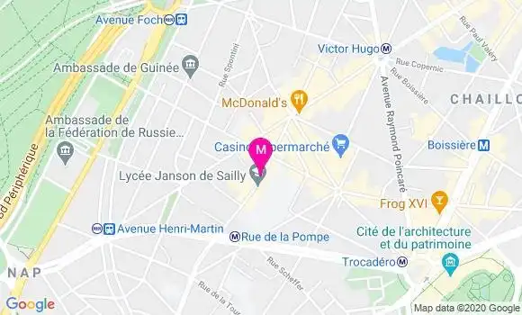 Localisation Dr Marc Dufour