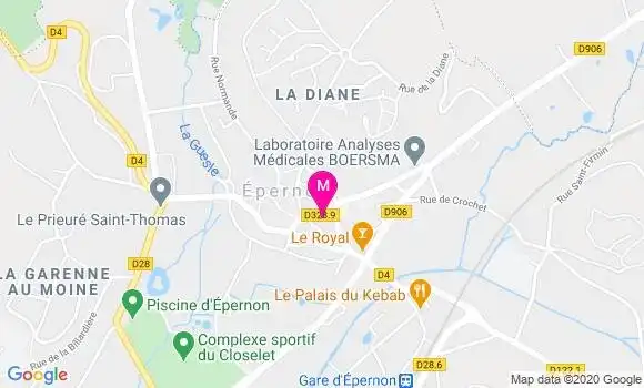 Localisation Dr Jean Pierre Dumeige